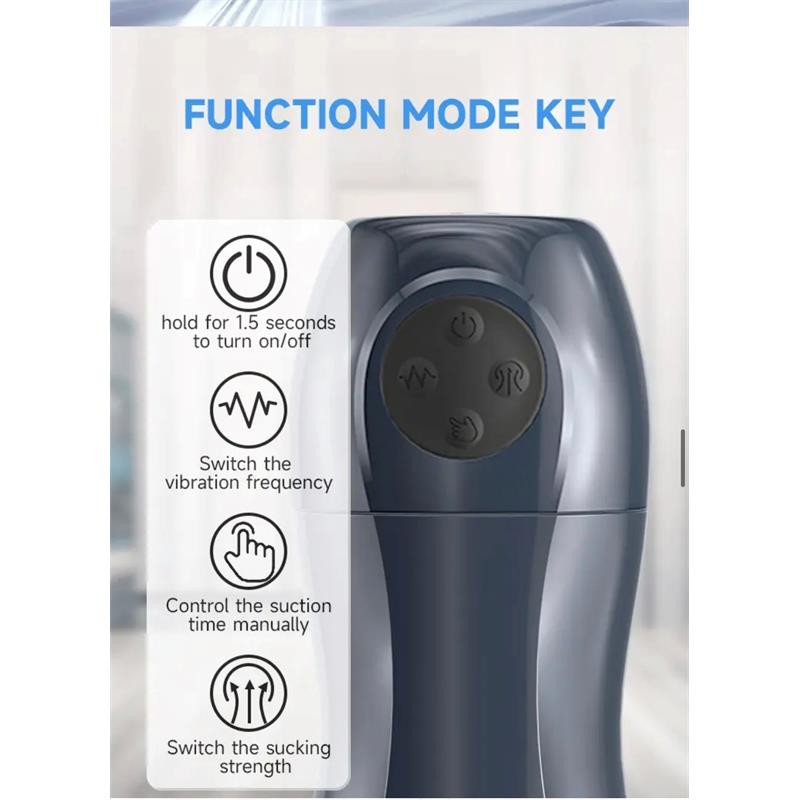 Tronik 20 Sucking and Vibrating Masturbator USB