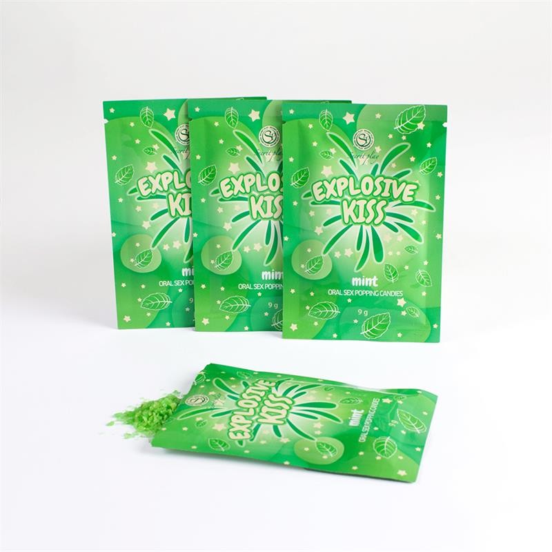 Oral Sex Popping Candies 1 Sachet Mint Flavor