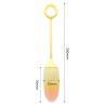 Vibrating Egg Huevo Double Layer Silicone Yellow Orange