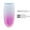 Vibrating Egg with APP Double Layer Silicone Pink Blue