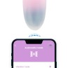 Vibrating Egg with APP Double Layer Silicone Blue Purple