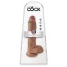 King Cock Cock with Balls 10 Tan