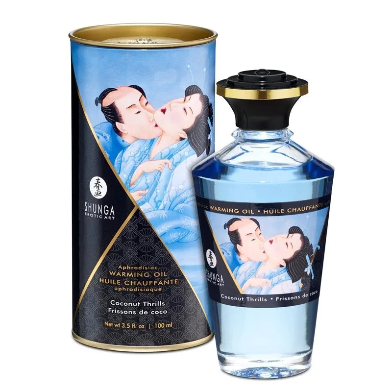 Shunga Warming Massage Oil Coconut Aroma