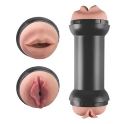 Souble Masturbator Training Master Vagina and Mouth