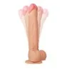 Magnus 30 Realistic Vibrating and Rotating Dildo Remote Control Liquid Silicone