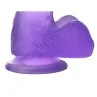 Dildo Jelly Studs 6 Purple