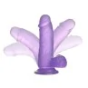 Dildo Jelly Studs 6 Purple