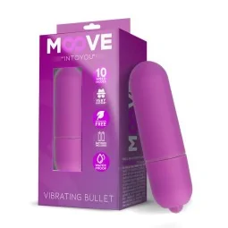 Vibrating Bullet 10 Speeds Purple