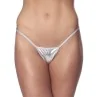 Micro Thong Silver Plated One Size