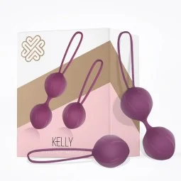 Kelly Kegel Balls Silicone Purple