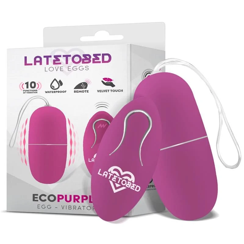 Ecopurple Vibrating Egg with Remote Control