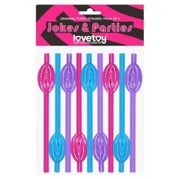 Pussy Straws Pack of 9