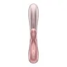 Hot Lover Heat Effect Vibrator with APP Duo Pink