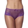 Wide Panties Corset Type Purple One Size