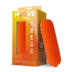 Vibrating Bullet 10 Speeds Orange