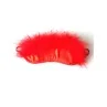 Secret Play Red Marabou Blindfold