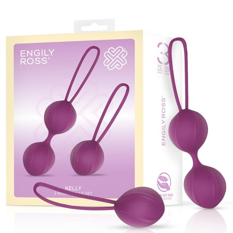 Kelly Kegel Balls Silicone Purple