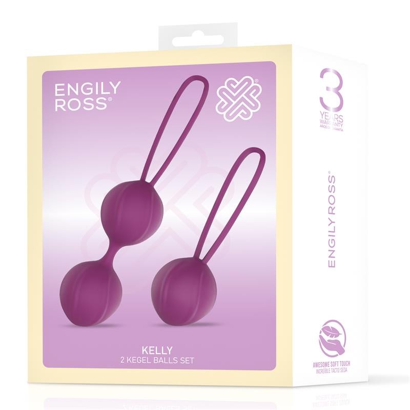 Kelly Kegel Balls Silicone Purple