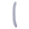 Double Dildo Hi Rubber 128 Clear