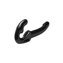 Revolver Strapless Strap On G Spot Dildo Black