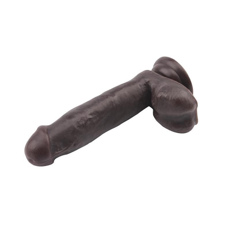 Dildo Dual Density Fashion Dude 178 x 4 cm Brown