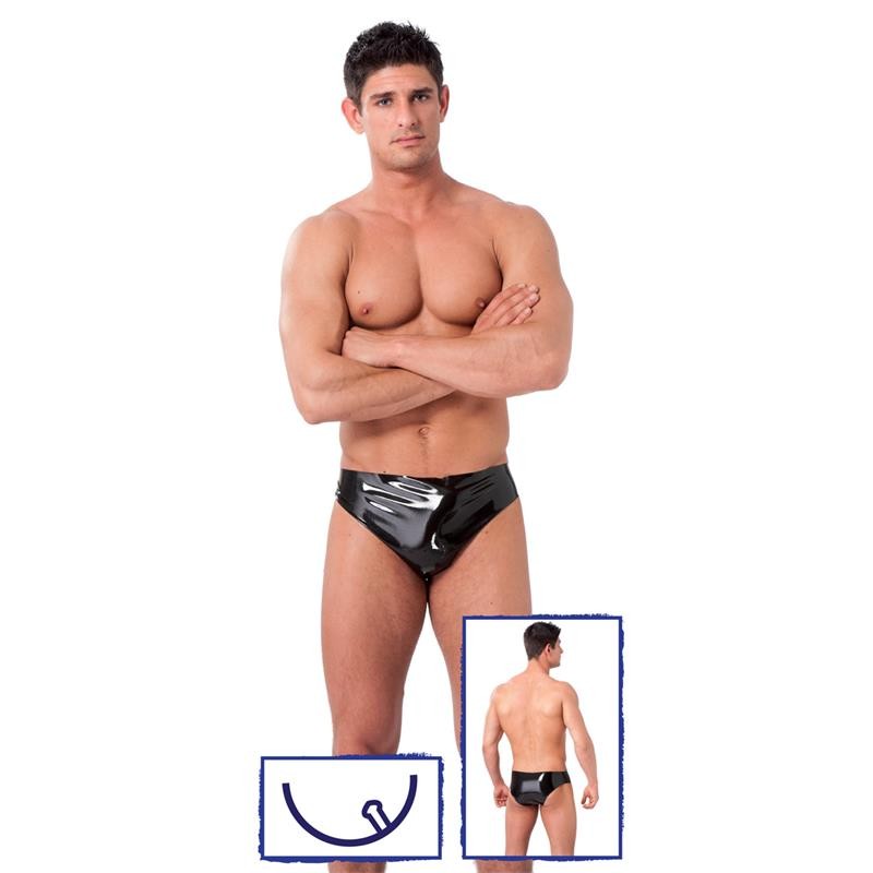 Rimba Latex Play Boxer with Plug Inside Rimba Latex Play Boxer with Plug Inside