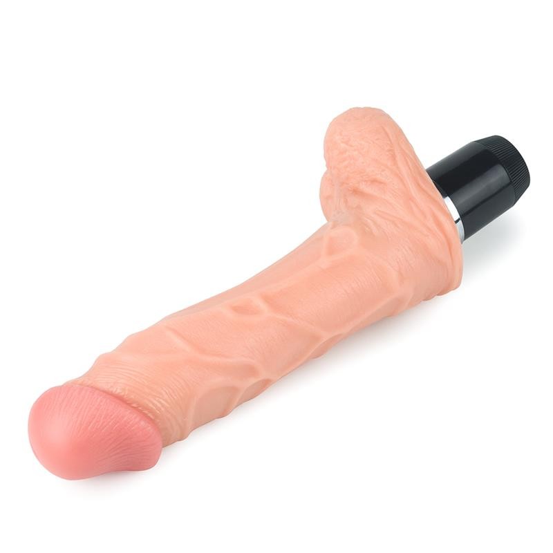 Dildo Flexi 9 with Vibration Flesh