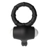 Vibrating Cockring Power Clit Black