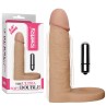 Dildo The Ultra Soft Double with Vibration 58 Flesh