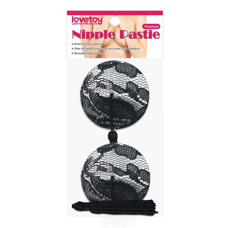 Nipple Covers Reusable Black