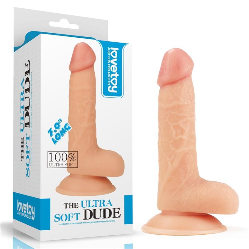 Dildo The Ultra Soft Dude 7 Flesh