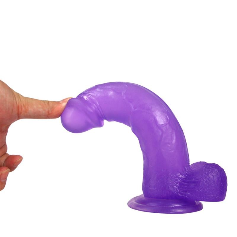 Dildo Jelly Studs 8 Purple