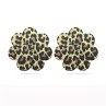 Pack Nipple Covers Flower and Heart Leopard