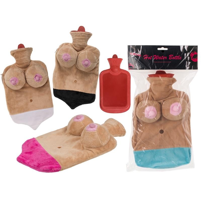 Hot Water Bag with Boob Cover Random Color 4 Colors