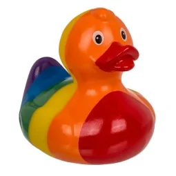 Rainbow Squeaking Duck