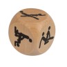 Wooden Dice Kamasutra 3x3 cm 1 Unit