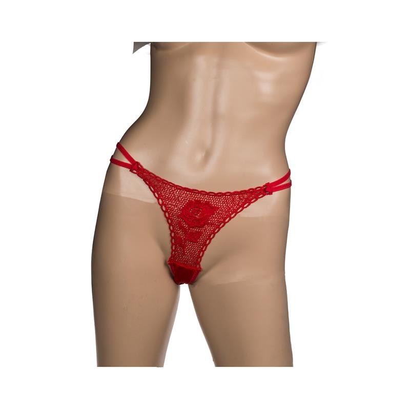 Rose with Red G string