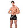 Rimba Latex Play Short with Open Backside
