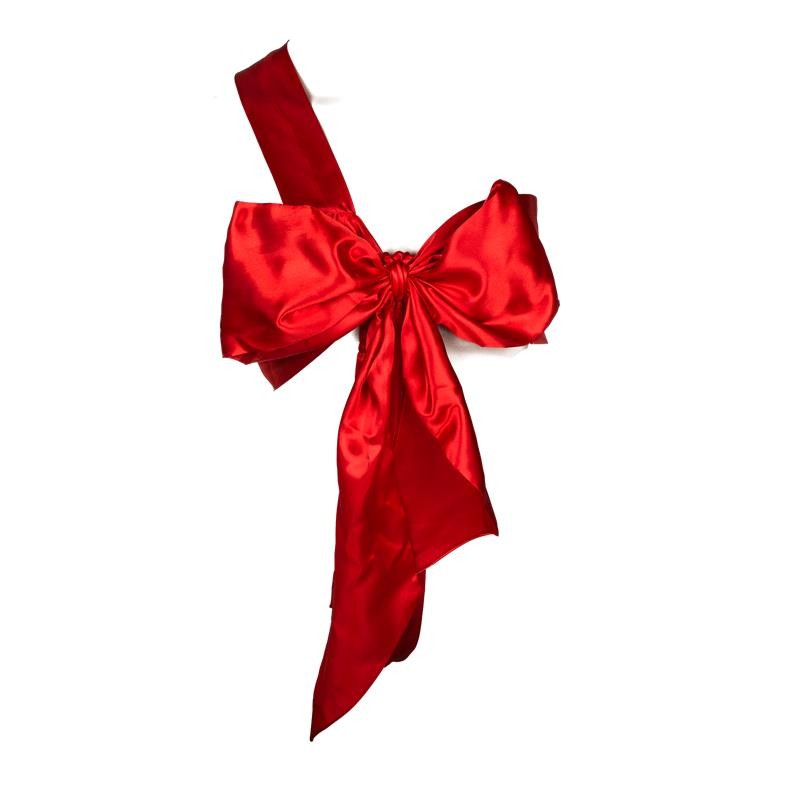 Red Sexy Costume Bow