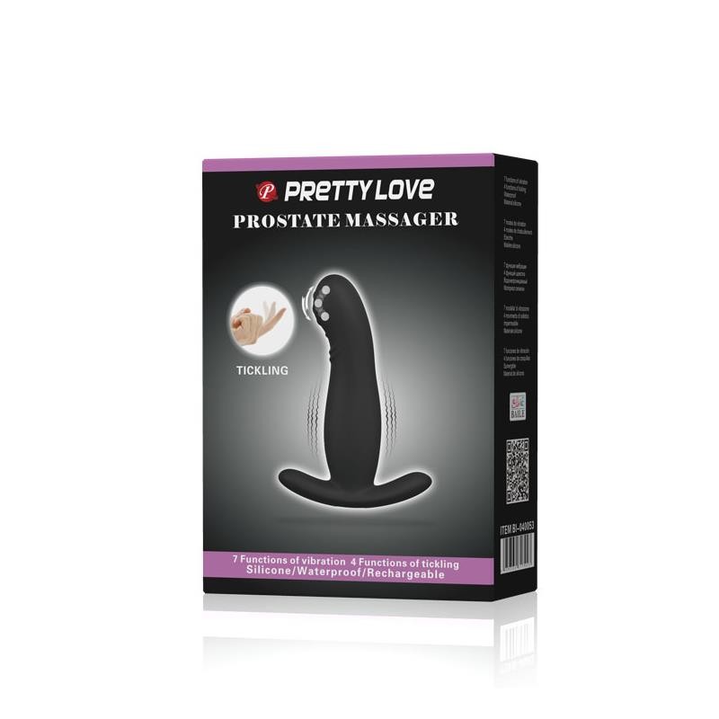 Vibrator Prostate Massager with Tickling Function