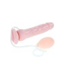 Dildo with Ejaculation Pump and Sucction Cup