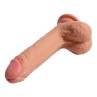 Dual Layer Silicone Dildo Crowley 18 cm