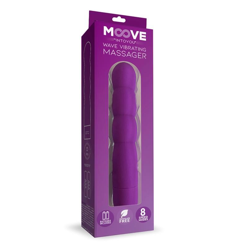 Wave Vibrating Massager Purple