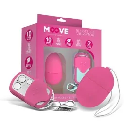 Vibrating Egg with Remote Control Mini Pink