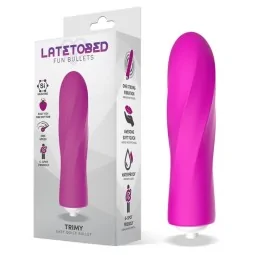 Trimy Easy Quick Vibrating Bullet Silicone Pink