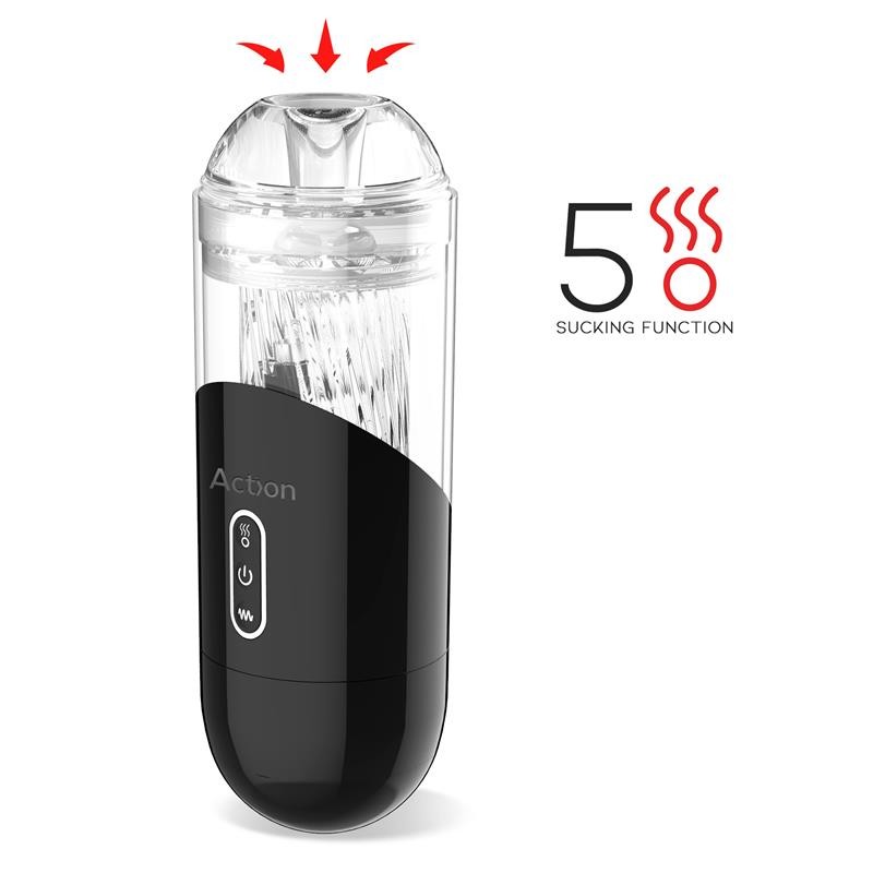 Einar Advanced Automatic Male Masturbator Suction Efect and Vibration Magnetic USB