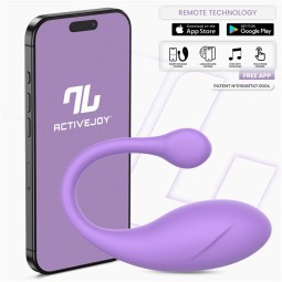 Bulby Egg Vibrator with App Lavander