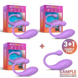 Pack 3 Tester Bulby Egg Vibrator with APP Lavender