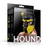 Hound Neoprene Dog Hound Removable Muzzle Black Yellow One Size