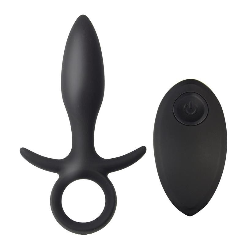 Lance Anal Plug Remote Control Liquified Silicone USB